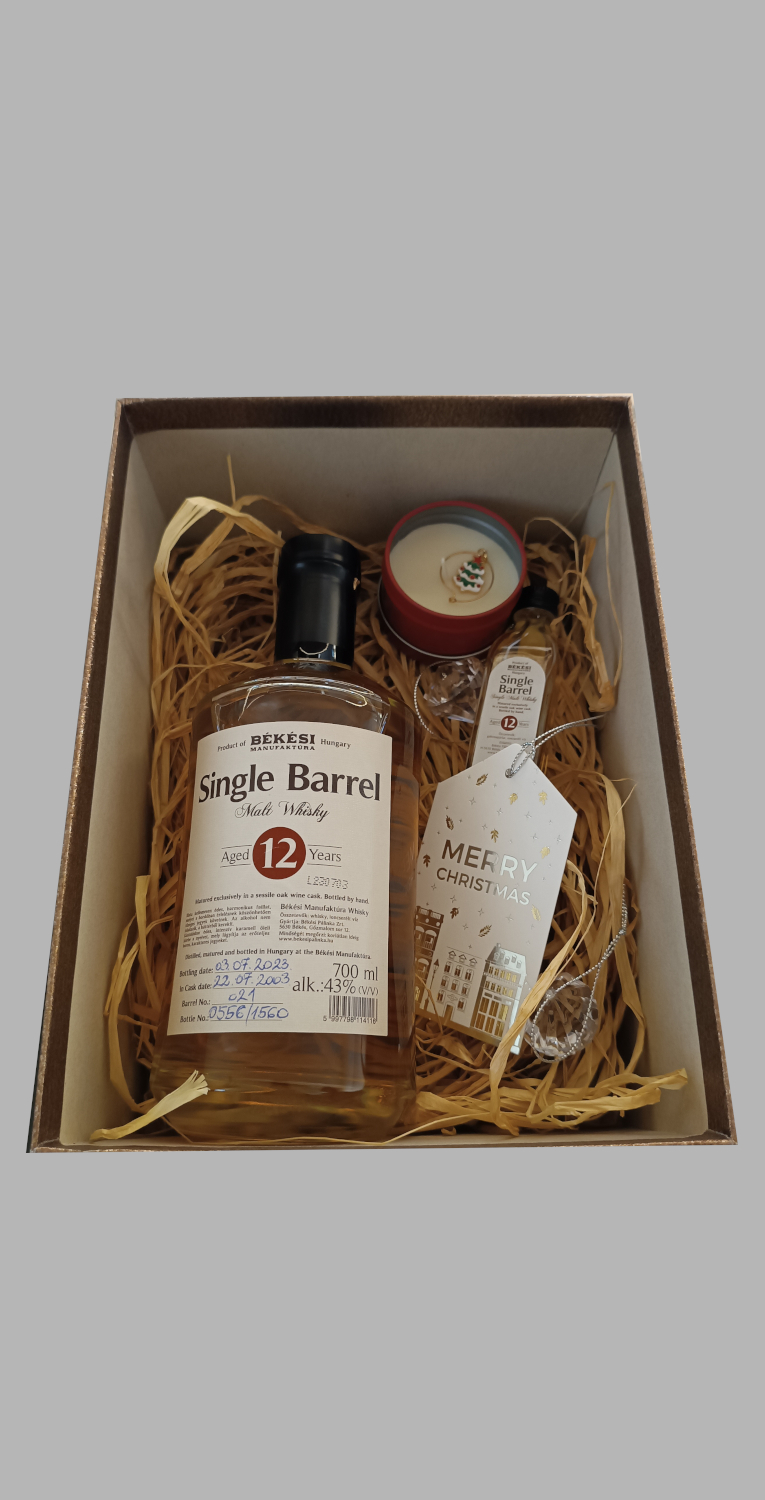 Békési Manufaktúra Whisky ajándékbox csomag 0,7 L (43%)