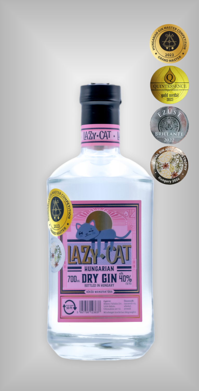 Lazy Cat Dry Gin - 0,7 L - 2025-2