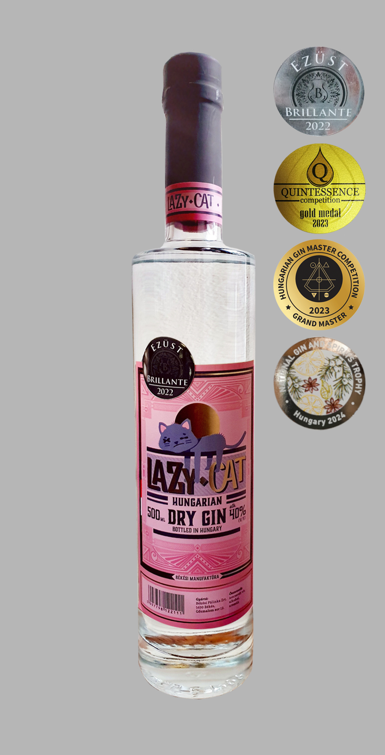 Lazy-Cat-Hungaryan-Dry-Gin-vilagosszurke-erem