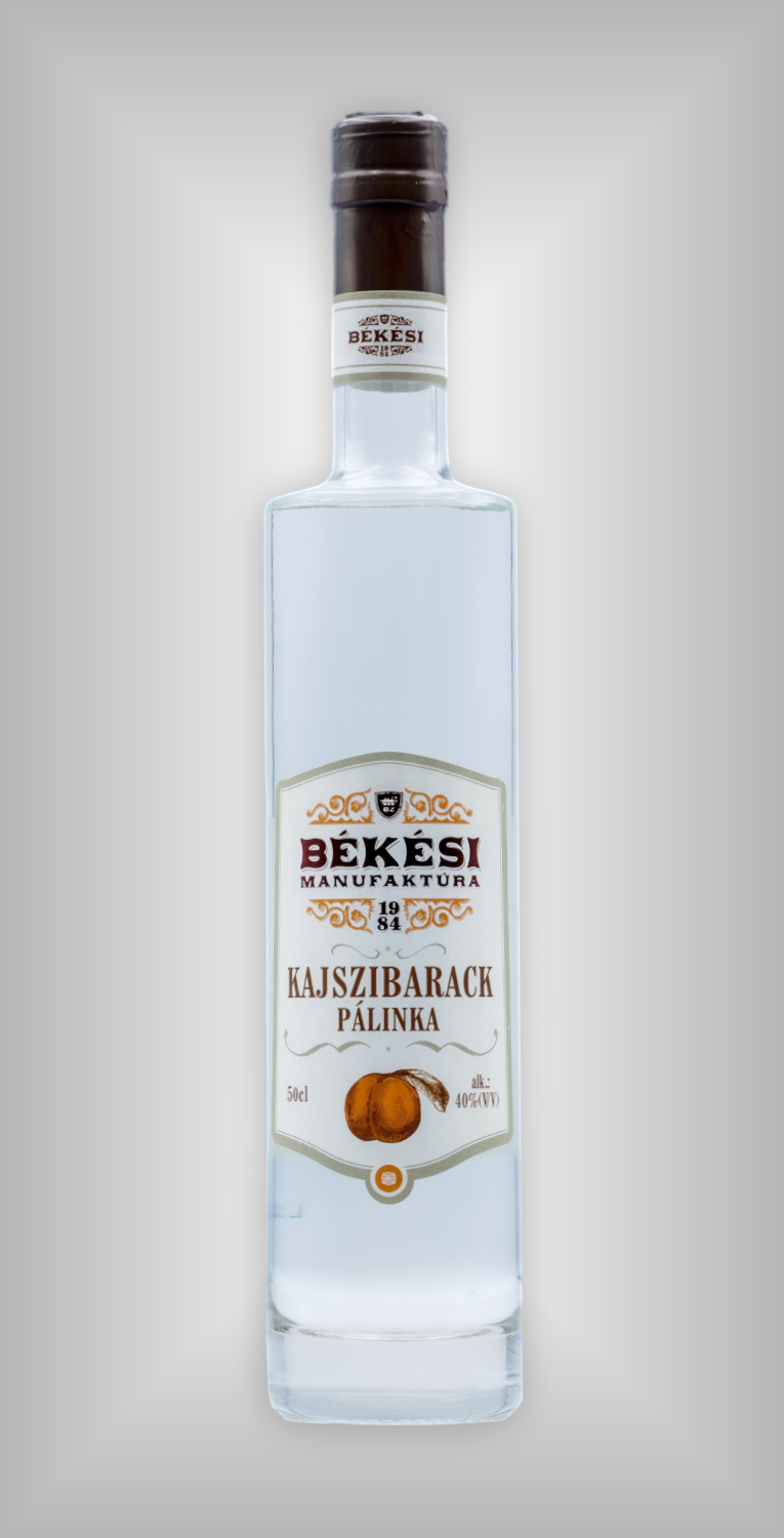 Bekesi Man. Kajszibarackpalinka - 0,5 L - 2025 Bekesi Man. Kajszibarackpalinka - 0,5 L - 2025
