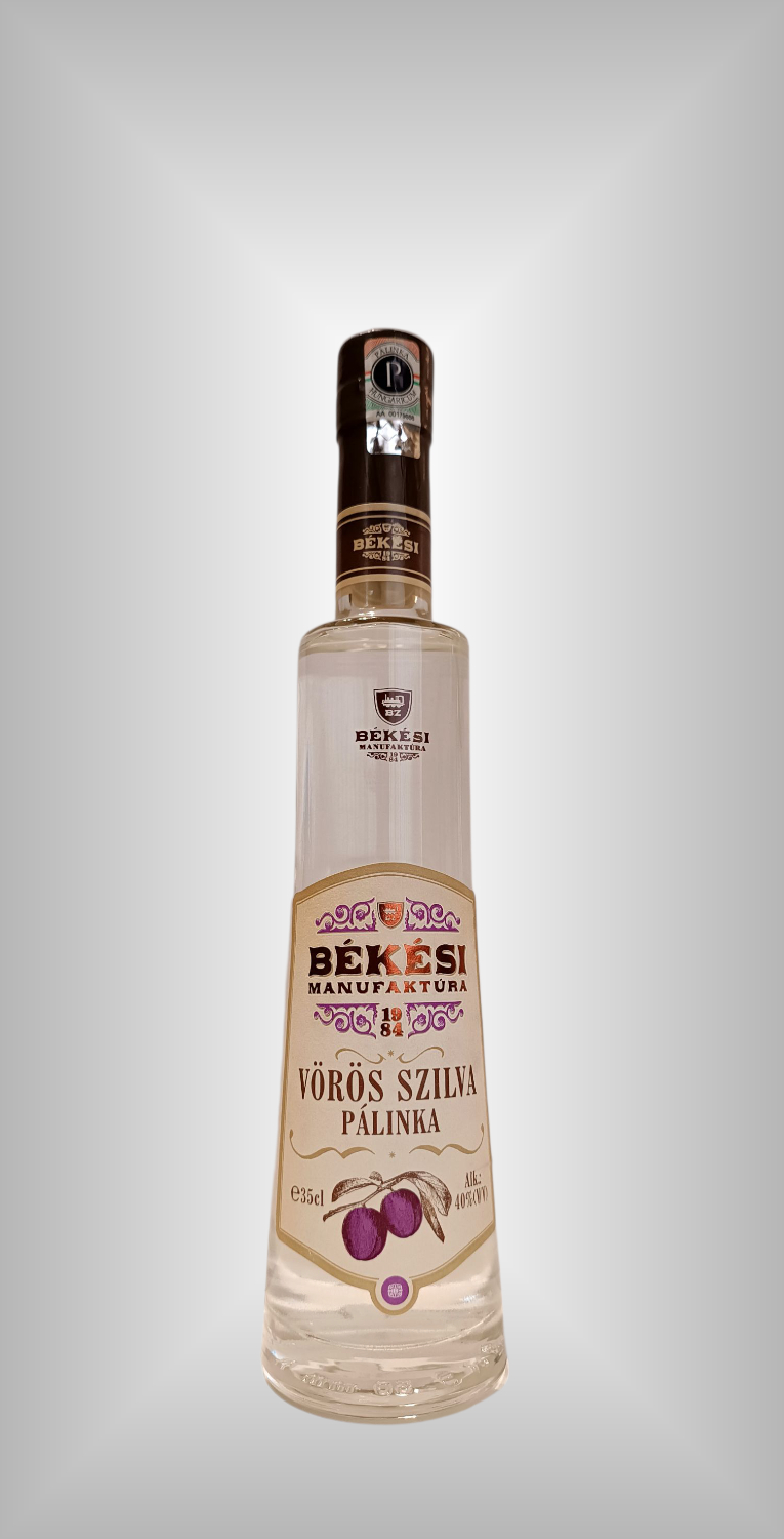 Bekesi Man. Vorosszilvapalinka - 0,35 L - 2025