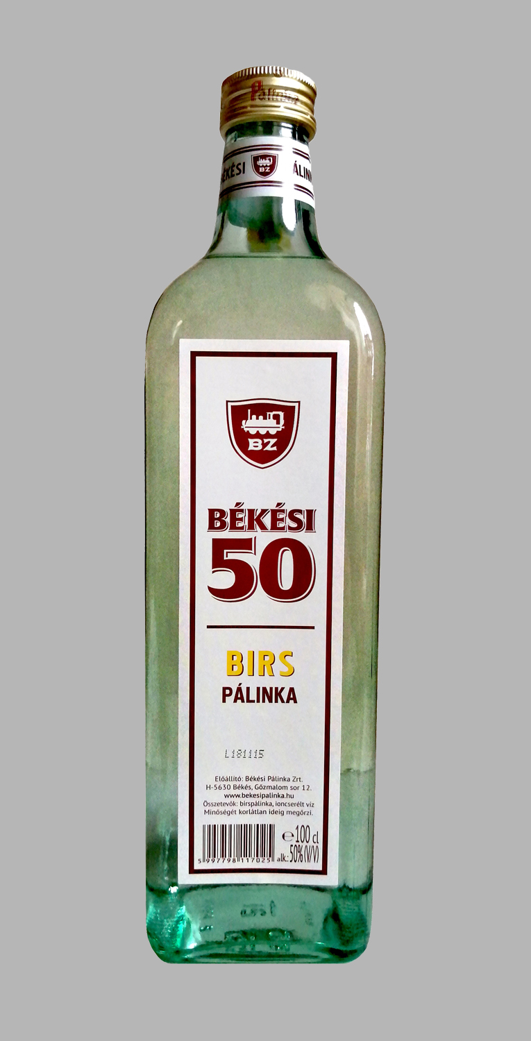 Békési 50 Birspálinka 1 L (50%)