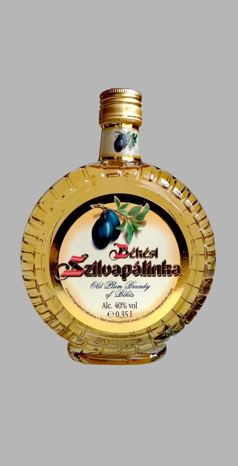 Békési Szilvapálinka 0,35 L (40%) szurke