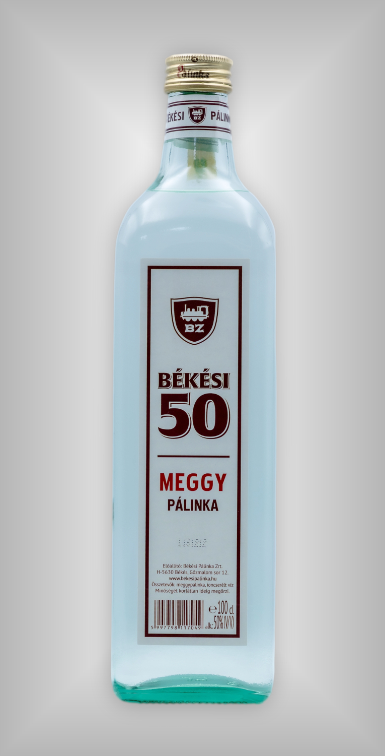 Békési50 Meggypálinka 1,0L - 2025 Békési50 Meggypálinka 1,0L - 2025