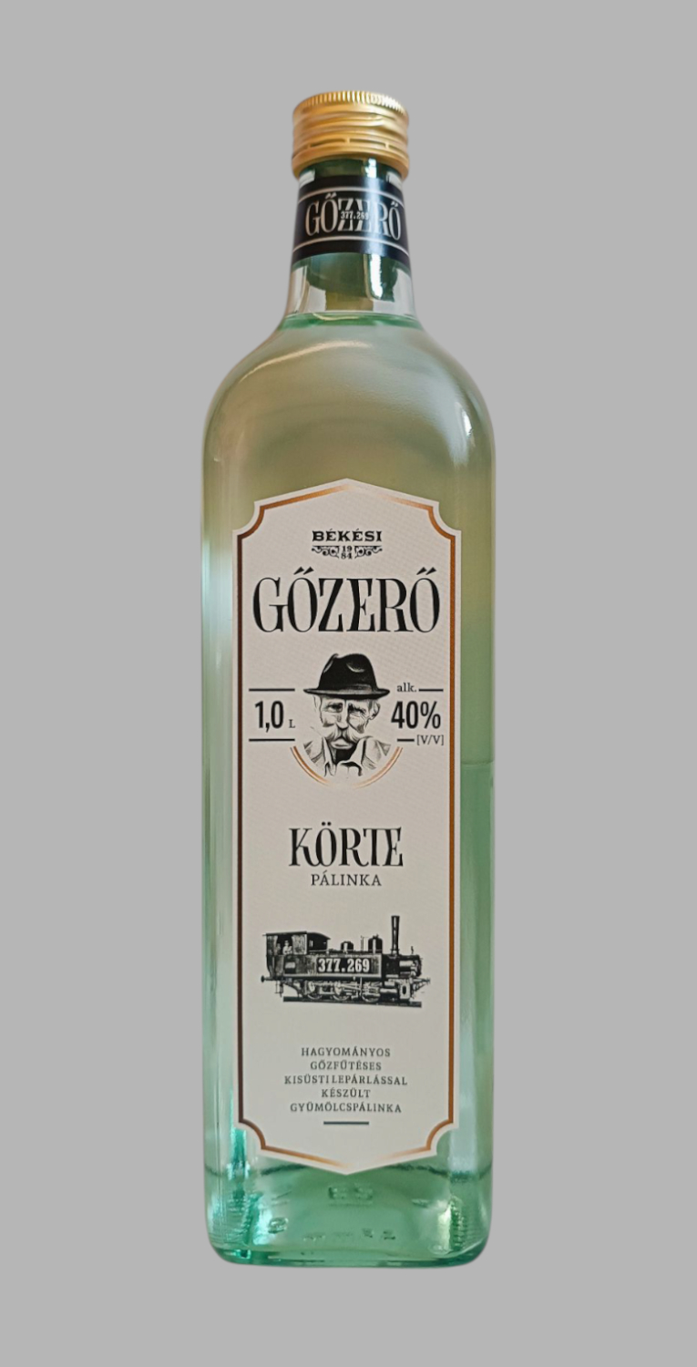 Gőzerő Körtepálinka 1 L (40%)