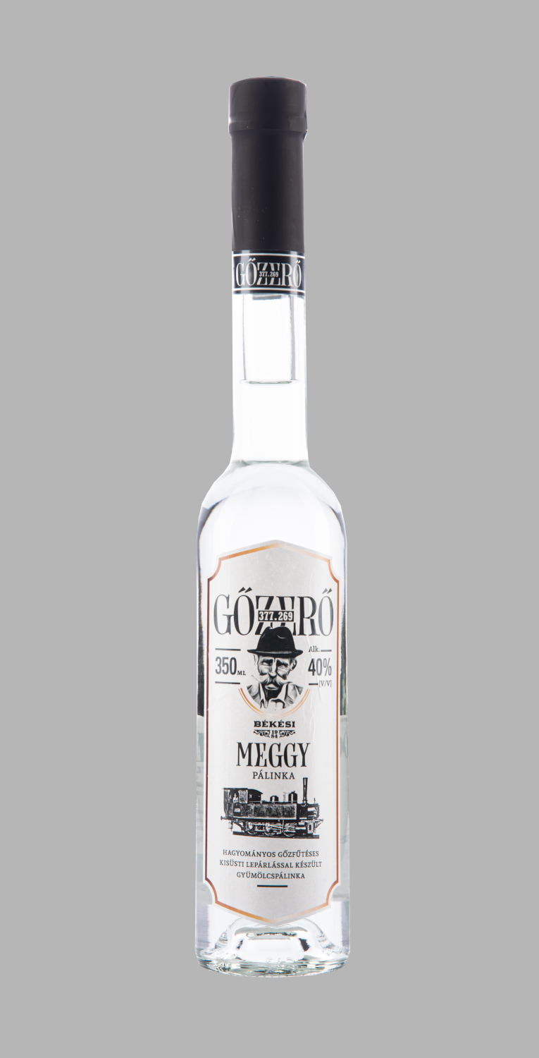 Gőzerő Meggy pálinka 0,35 L (40%)