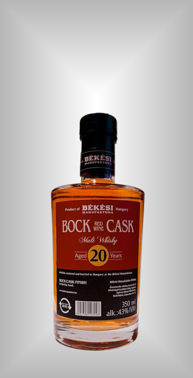 Bekesi Bock Whisky - 0,35 L - 20 eves - 2025